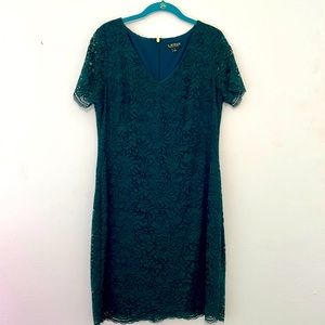 Ralph Lauren Lace Cocktail Dress - Size 12